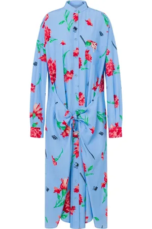 Moschino Robe mi-longue à fleurs