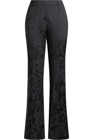 Etro Pantalon à motif en jacquard
