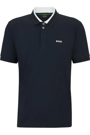 HUGO BOSS Polo à logo imprimé