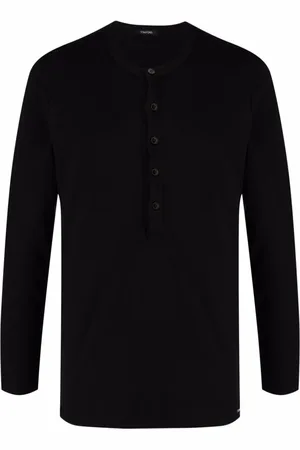 Tom Ford T-shirt Henley à col rond