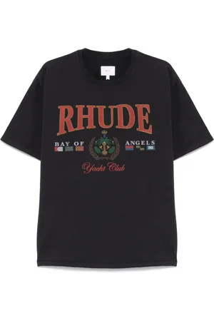 Rhude T-shirt à logo imprimé