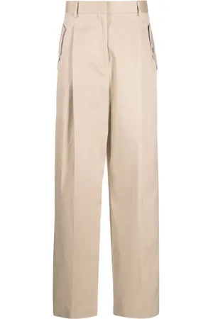 Lanvin Pantalon en gabardine à coupe ample