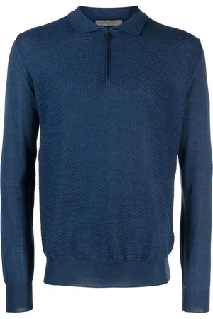 corneliani Polo fin en laine vierge