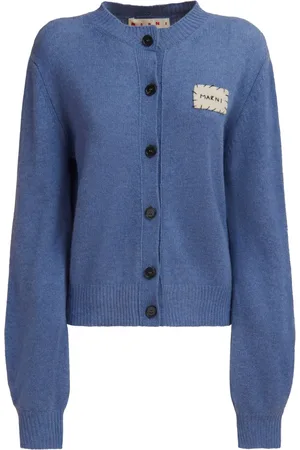 Marni Cardigan en cachemire à patch logo