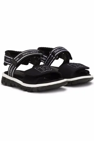 Dolce & Gabbana Sandales à attaches scratch à logo
