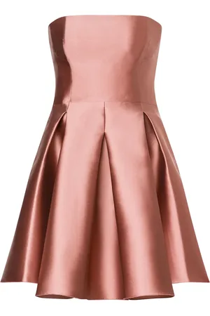 Alberta Ferretti Robe-bustier à coupe courte