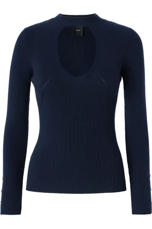 Pinko Pull côtelé en laine