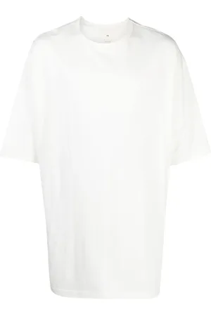Y-3 T-shirt en coton à patch logo