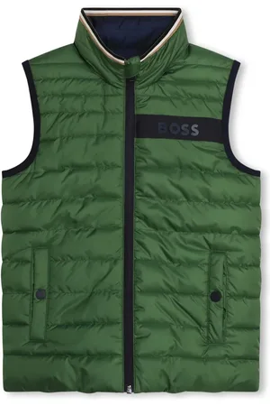 HUGO BOSS Gilet matelassé à design réversible