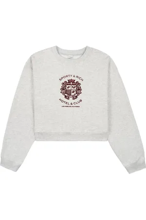 Sporty & Rich Sweat Hotel à motif poitrine