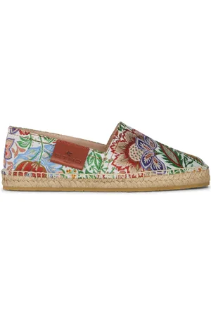 Etro Espadrilles à logo appliqué