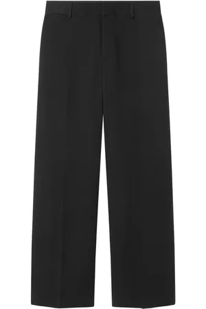 VERSACE Pantalon en laine vierge à coupe ample