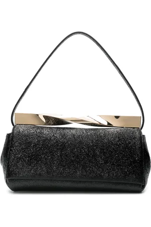 Aquazzura Pochette Twist à effet froissé