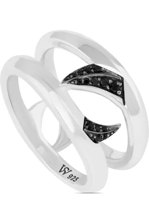 STEPHEN WEBSTER Bague Double Thorn en saphir