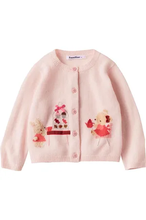 Familiar Cardigan en maille intarsia