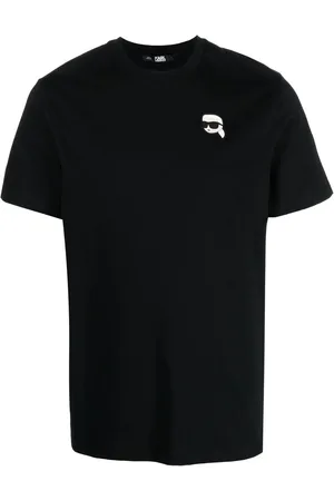 Karl Lagerfeld T-shirt Ikonik Patch en coton biologique