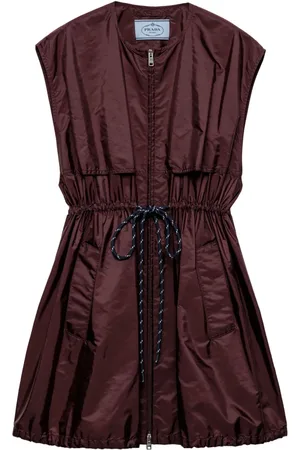 Prada Robe courte en nylon recyclé