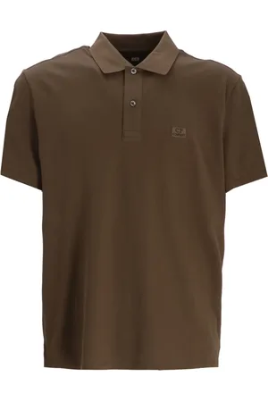 C.P. Company Polo en piqué à patch logo