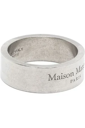 Maison Margiela Bague à logo gravé