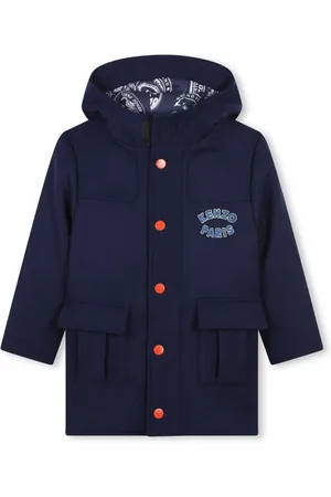 Kenzo Manteau à logo appliqué