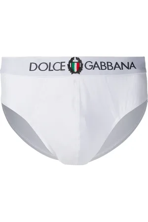 Dolce & Gabbana Slip à logo brodé