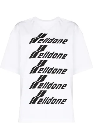 We11 Done T-shirt à logo imprimé