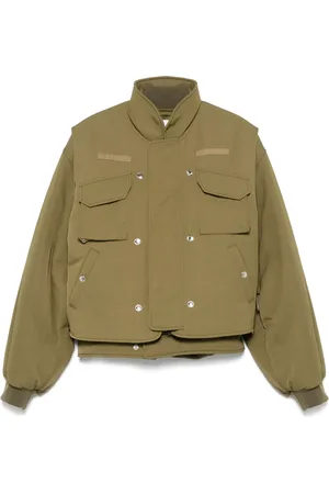 Alexander McQueen Veste bomber à design superposé