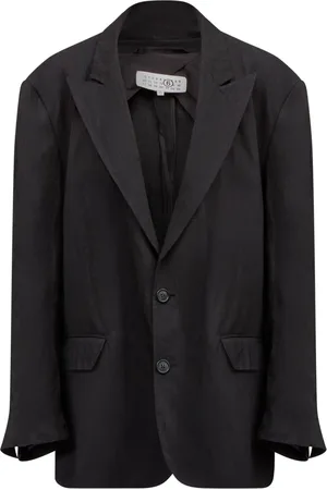 Maison Margiela Blazer à coutures contrastantes