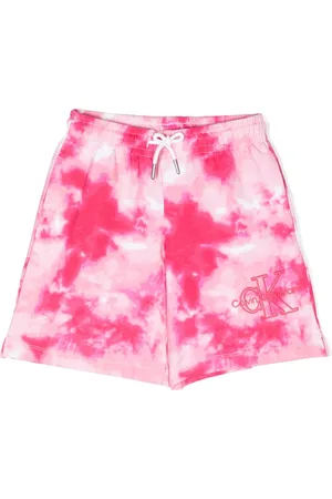 Calvin Klein Short en jean à motif tie dye