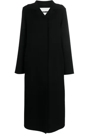 Jil Sander Manteau en cachemire à simple boutonnage