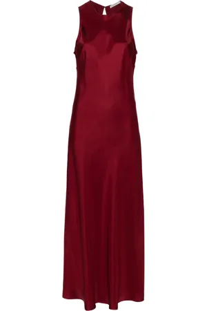 ASCENO Robe Valencia longue en soie