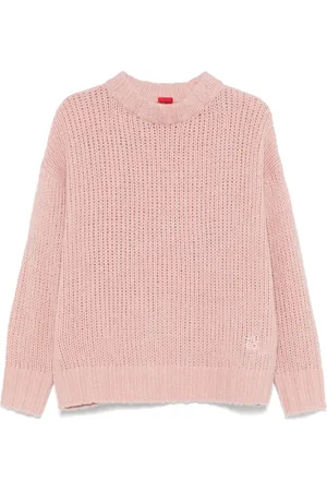 HUGO BOSS Pull en maille ajourée