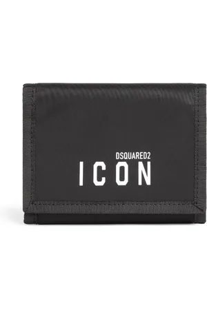 Dsquared2 Portefeuille pliant à logo Icon imprimé