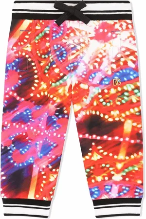 Dolce & Gabbana Pantalon de jogging à imprimé Luminaerie