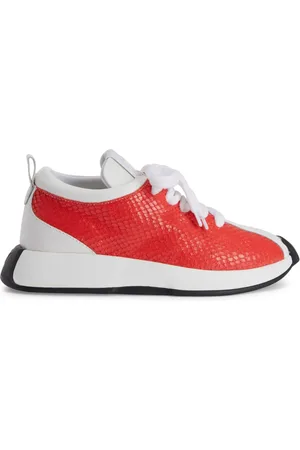 Giuseppe Zanotti Baskets Ferox à effet peau de serpent