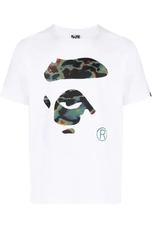 A Bathing Ape T-shirt en coton à logo imprimé
