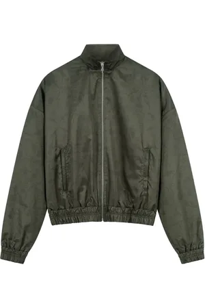 ROUGH. Veste zippée à col montant
