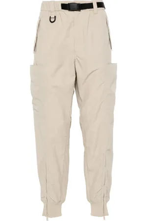 Y-3 Pantalon de jogging à effet froissé