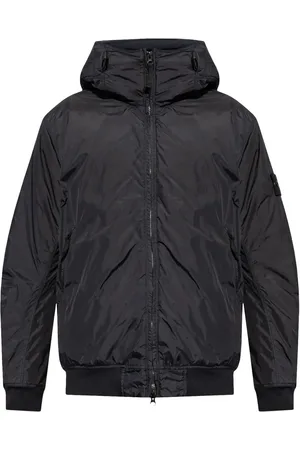 Stone Island Coupe-vent à patch Compass
