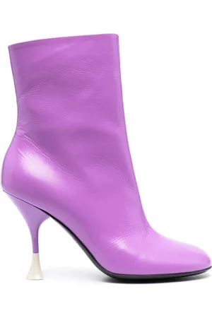 3Juin Bottines en cuir 100 mm