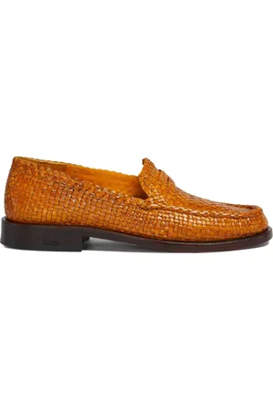 Marni Mocassins en cuir à design tressé