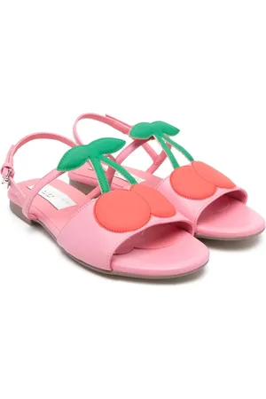 Stella McCartney Sandales à motif cerisde imprimée