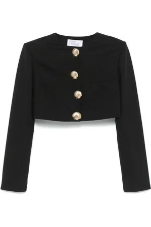 GIUSEPPE DI MORABITO Veste crop à détails de coquillages