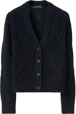 Fabiana Filippi Cardigan à design brodé de sequins