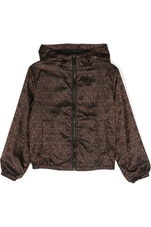 Moschino Veste à logo en jacquard