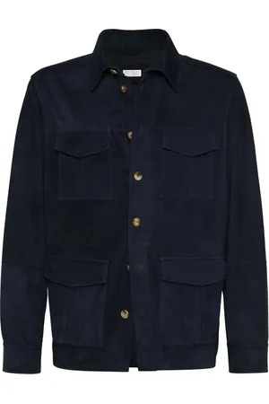Brunello Cucinelli Surchemise en cuir