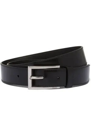 Prada Ceinture en cuir à boucle