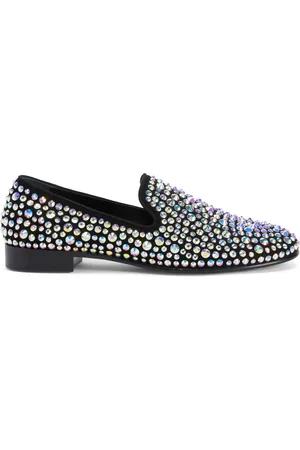 Giuseppe Zanotti Mocassins Marvin Caleido à ornements en cristal