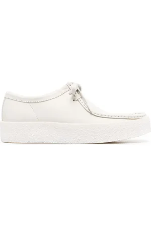 Clarks Chaussures Wallabee en cuir à lacets