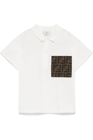 Fendi Chemise à logo FF en jacquard